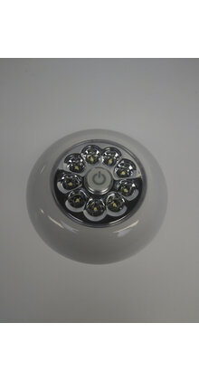 LED spot op batterij - 10cm - 4000k natuurlijk licht