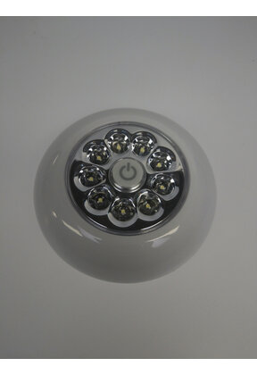 LED spot op batterij - 10cm - 4000k natuurlijk licht