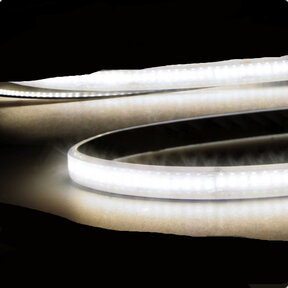 PRO LED Strip 48VDC 4000k Natuurlijk Wit 13W 1100lm/meter 240 Led/m IP68 - 30 meter