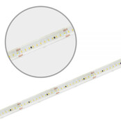 PRO LED Strip 48VDC 4000k Natuurlijk Wit 13W 1100lm/meter 240 Led/m IP68 - 20 meter