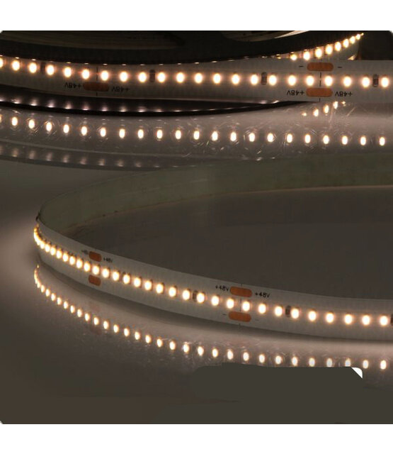 PRO LED strip warm wit 12,5W 1100LM 240LED p/m 48VDC IP20 3000K CRI95 - 5 meter