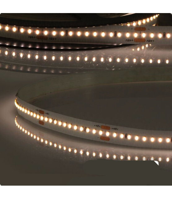 PRO LED strip warm wit 12,5W 1100LM 240LED p/m 48VDC IP20 3000K CRI95 - 5 meter