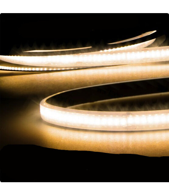 PRO LED strip warm wit 13W 1100LM 240LED p/m 48VDC IP68 3000K CRI95 - 20 meter