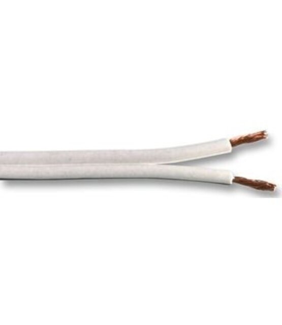 LED strip aansluitkabel 2-polig, YZWL 2x0,50mm - 1 meter - Wit