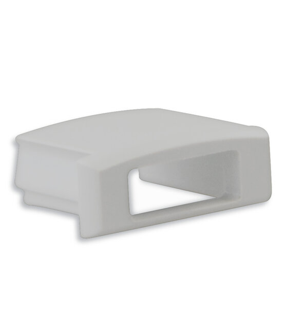 04/05ALU eindkapje met kabeldoorvoer