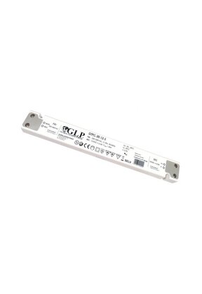 SLIM LED voeding 30 watt 12 volt 2,5 Ampère - IP20 - GTPC-30-12-S