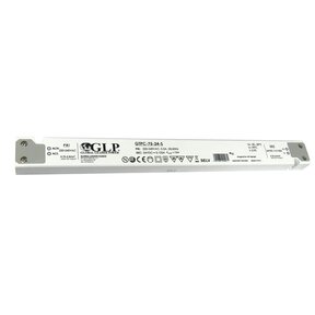 SLIM LED voeding 75 watt 24 volt 3.125 Ampère - IP20 - compact - GLP - GTPC-75-24-S
