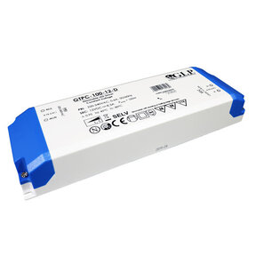 Fase afsnijding Dimbare LED voeding 100 watt 12 volt 8,30 ampere - IP20 FTPC100V12-D