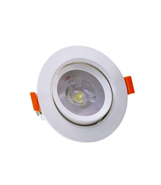 LED inbouwspot - kantelbaar - 5W 3000k warm wit - Aanbieding