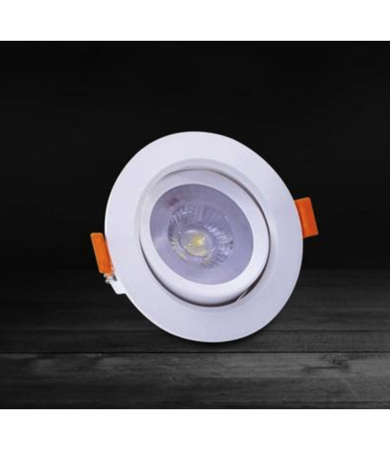LED inbouwspot - kantelbaar - 5W 3000k warm wit - Aanbieding