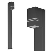 Staande LED lamp voor buiten - zwart 100cm x 12cm - GU10 - QUAZAR12 ZWART