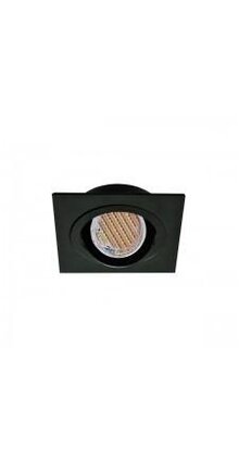 Kantelbare LED spot behuizing - OH328 Mat Zwart