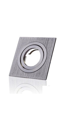 Kantelbare LED spot behuizing - OH328 Chrome
