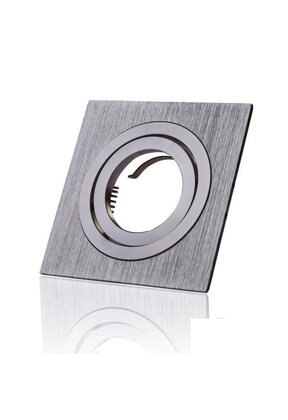 Kantelbare LED spot behuizing - OH328 Chrome