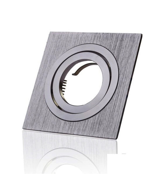 Kantelbare LED spot behuizing - OH328 Chrome