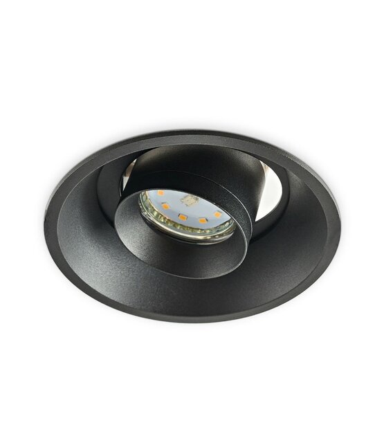 Opbouw armatuur - kantelbaar - KOMA ZWART