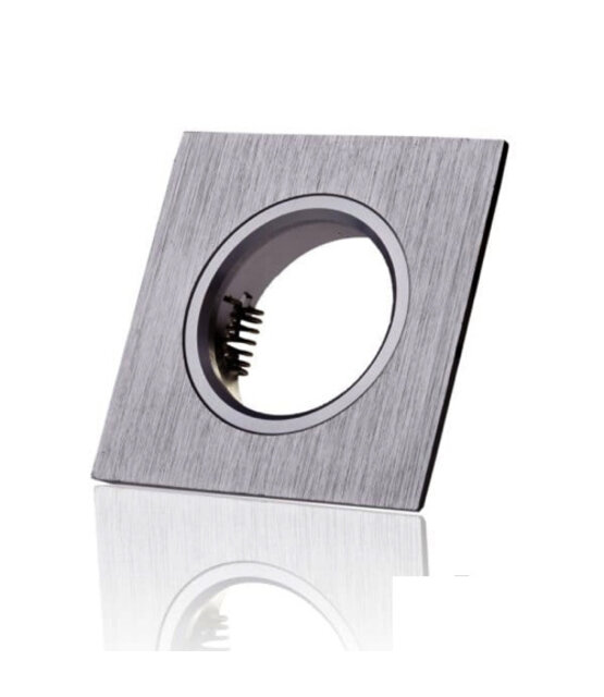 Kantelbare RVS LED spot behuizing - OH20 RVS zilverkleurig