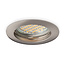 Vaste ronde LED spot behuizing - OH22 RVS / Chrome