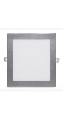Dimbare 12 volt inbouw LED spot 3W warm wit vierkant
