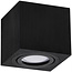 Kobi LED spots en LED armaturen Vierkante LED opbouw lamp Zwart - OH37ZWART - kantelbaar