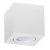 Vierkante LED opbouw lamp wit - OH37WIT - kantelbaar