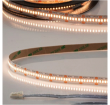 2,5m LED strip warm wit 15W 1500lm/meter 3000K 12VDC IP20 CRI93 Plug and Play