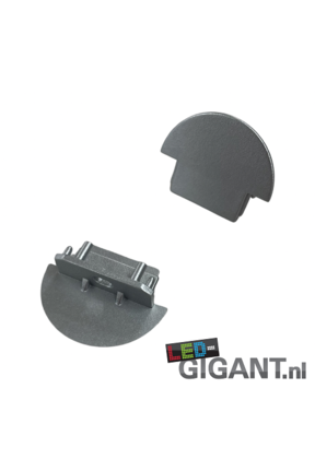 Eindkap met kabeldoorvoer 09ALU-INBOUW