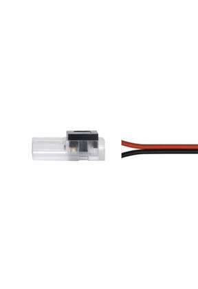 Compacte LED strip connector 2 polig met draad voor LED strips 10mm 5 ampere pitch afstand >7mm - 114374
