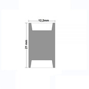 Koppelstukken voor LED strips 8mm - tot 60 en 120 en 128LED's per meter - UITVERKOOP