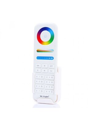 Witte LED strip afstandsbediening voor ieder type LED - 8 zones - FUT090 WIT