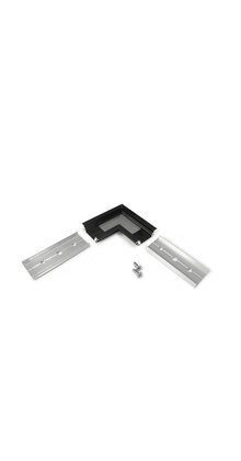 Hoek LED profiel - 90 Graden - 09ZWART-INBOUW