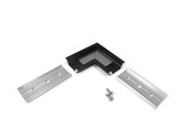 Hoek LED profiel - 90 Graden - 09ZWART-INBOUW