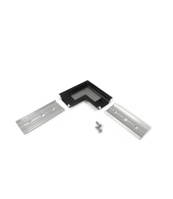Hoek LED profiel - 90 Graden - 09ZWART-INBOUW
