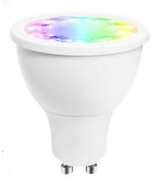Gledopto Zigbee instelbare GU10 LED Spot RGBCCT 4 watt (2000K-6500K)