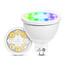 Gledopto LED verlichting Gledopto Zigbee instelbare MR16 LED Spot RGBCCT 4 watt 12 volt (2000K-6500K)