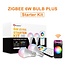 Luksus 2 x Gledopto Zigbee instelbare E27 LED Spot RGBCCT 6 watt (2000K-6500K) Start kit