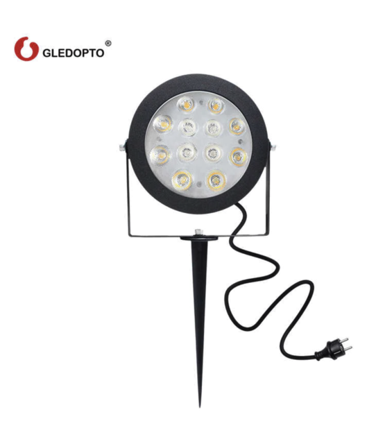 Gledopto Zigbee instelbare LED tuinspot RGBCCT 12 watt (2000K-6500K)