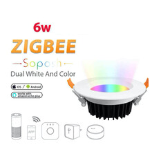 Gledopto Zigbee LED inbouwspot RGBCCT 6 watt (2000K-6500K) - Smarthome compatible