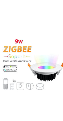Gledopto Zigbee LED inbouwspot RGBCCT 9 watt (2000K-6500K) - Smart home compatible