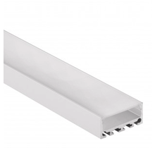 6 meter LED profiel 6 x 1 meter 26,79mm x 11,69mm - XL04ALU - 4 eindkapjes