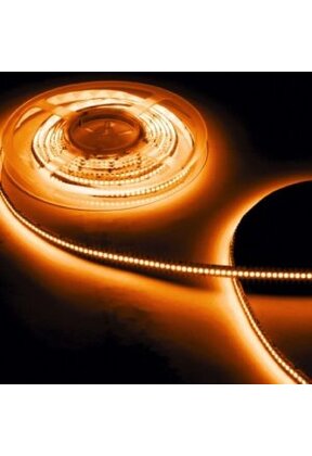 Waterdichte LED strip 24 Volt 2700k extra warm wit 9,6W 1020LM 120LED IP65 - 10 meter