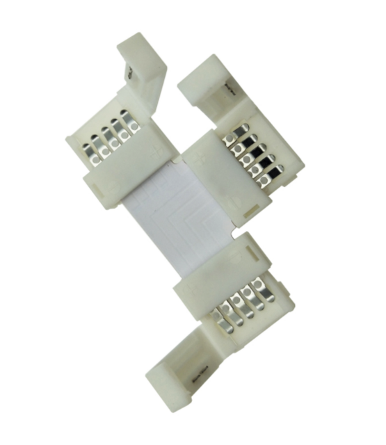 3 weg connector voor RGBWW LED strips - 12mm breed - IP20