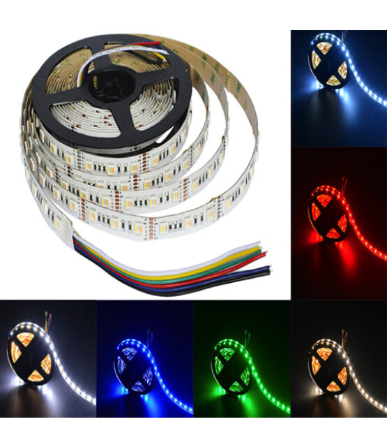 Complete RGBCCT LED strip set 5 meter voor smart home
