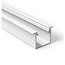 LED profiel 2 meter met afdekking 30mm X 20,4mm - 20INBOUW-WIT