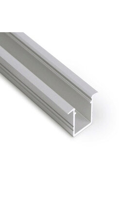 LED profiel 1 meter met afdekking  30mm X 20,4mm - 20INBOUW-ALU