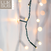 BASIC – 12 meter koppelbare ijspegel kerstverlichting extra warm wit 640 LEDs