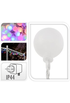 Gekleurde partyverlichting - 12 meter lang - waterdicht