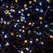 22 meter – Cluster Kerstverlichting - 3000 LED - warm wit & wit in 1 -