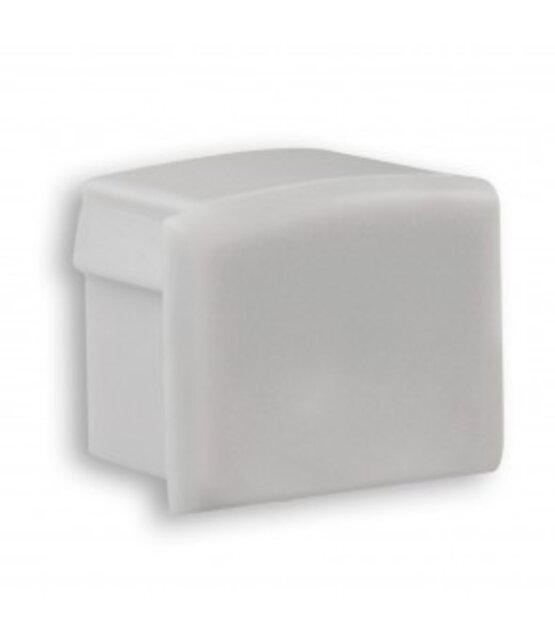 Eindkap voor LED profiel slim04alu/slim04wit zonder kabeldoorvoer