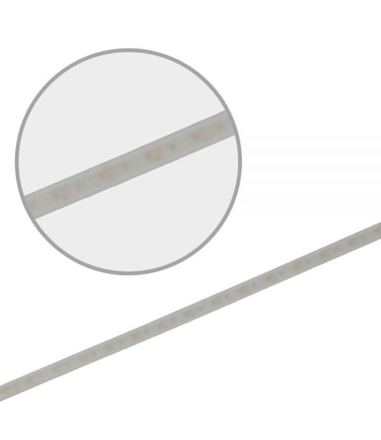 Waterdichte LED strip warm wit 10w 800lm/meter 24VDC IP67 3000K 5m Rol